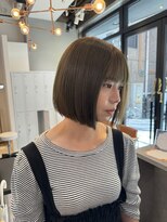 フランチェスカドットボブ(francesca.bob)&nbsp;olive beige×ぱつっとbob【madoka】