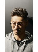 【オールバックパーマ】極道パーマ