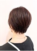 【10月】束感ショート×バイオレットピンク♪