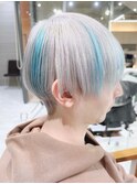 DAYS　ホワイトカラーデザインカラーポイントカラーブルーカラー