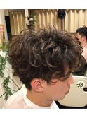 外国人風パーマ