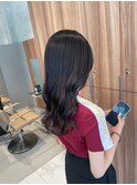 【長まなみ】暗髪でも重たく見えないこっくりショコラブラウン