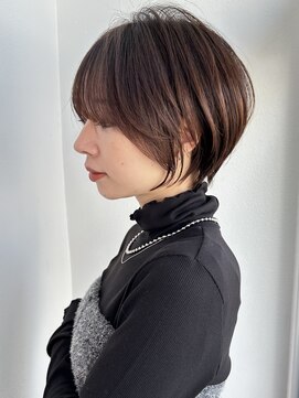 アンド ストーリーズ(&STORIES) ショートボブ髪型30代40代50代前髪あり前髪なし面長丸顔【倉田】