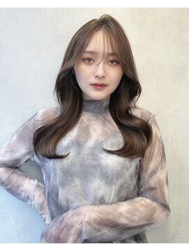 グロー 大宮(GLROW) □ 韓国大宮顔周りレイヤーカット前髪カットワンホンヘア