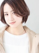 アース 綱島店(HAIR&MAKE EARTH)&nbsp;20代30代大人可愛いエアリーボブラベンダーベージュ透明感