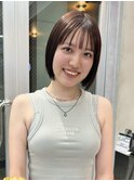 ボブミニボブショートショートボブぱっつん前髪