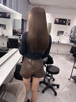 キング 枚方店(K!ng)&nbsp;縮毛矯正髪質改善ハイライトレイヤーカット枚方美容室エクステ