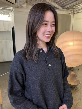 カシェ ナカザキ(CACHE NAKAZAKI) くすみブラウン/ブリーチなし/大人ベージュ