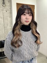 サクラ オモテサンドウ(SAKURA)&nbsp;インナーカラー ミルクティーベージュ 表参道