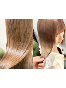 《ハリウッドトリートメント導入》ハリウッドTRで髪内部の歪みを改善し髪の繊維質を整えて髪質改善☆