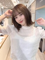 プラグ バイ ネオリーブ(plug by neolive)&nbsp;チェリーブラウン×髪質改善[髪質改善/縮毛矯正/韓国]