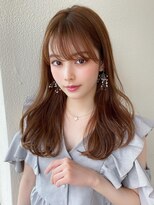 アフロート エル 大阪(AFLOAT L) 【30代40代】さりげないナチュラルレイヤー/ヘーゼルブラウン