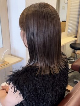 アミティエ(amitie)の写真/【髪質改善】amitieの髪質改善で理想のうるつやヘアを叶えます◇[駅チカ]