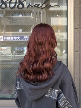 ハチマルハチ ナル 登戸店(808 nalu) ラズベリーブラウン