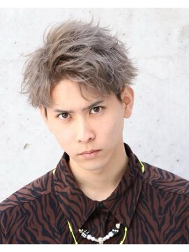 ページ(page,) ブリーチメンズ眉毛サロンニュアンスパーマダブルカラー髪質改善