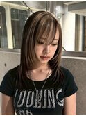 デザインカラーアンブレラカラーポイントカラーインナーカラー