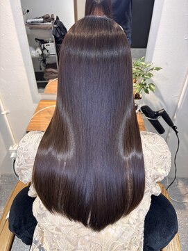 アールサロン 名駅(Rr SALON) 髪質改善+チョコレートブラウン