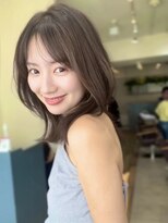 コート 表参道(Cote)&nbsp;Cote 美髪/オリーブベージュ/セミディ/カットレイヤーボブ