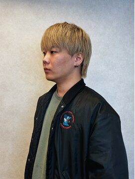 スマイルヘアー 蕨店(Smile hair) ベージュ×ショートウルフ