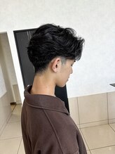 タブーアイ(TABOO.i)&nbsp;【men's】フェザーパーマ×刈り上げ