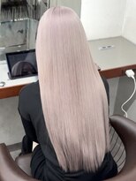 ニコトウキョウ 新宿(nico TOKYO)&nbsp;ダブルカラーミルクティーピンクホワイトパープルハイトーン韓国