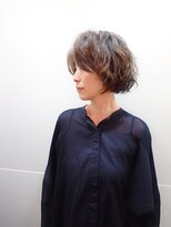 ラトリエコンタン(L´atelier Content)&nbsp;30代40代50代おすすめ　クセを活かしたミニボブ