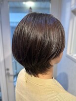 コハク(COHAQ BEAUTY AND RESORT)&nbsp;大人ショート/ショート/レイヤー/艶カラー/20代/30代