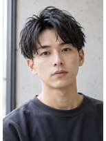 ヘアーサロン クスキ(hair salon KUSUKI) トップに長さを残すレイヤースタイル メンズカット