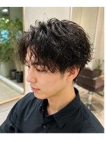 アースオーセンティック 小平店(EARTH Authentic)&nbsp;センターパート×波巻きスパイラル