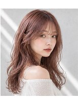 ヘアアンドメイク アース 入間店(HAIR&MAKE EARTH) ローズベージュ韓国レイヤー