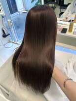 シーナ バイ マグ(siina. by Mag)&nbsp;夏カラーブリーチなしグレージュ透明感カラー髪質改善レイヤー