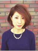 ふわっとボブ
