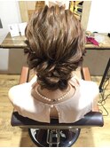 ヘアセット/ヘアアレンジ/ヘアメイク/ハーフアップ/前髪カット