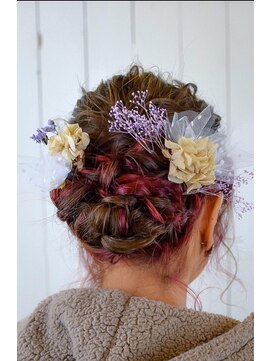 ヘアーアンドメイク サワ 天神店(Sawa) 成人式ヘアセット