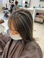 ヴィーヴォ 天六店(VIVO)&nbsp;【VIVO】神田康之  外国人風ハイライトカラー 3Dカラー