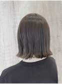 ブリーチなしグレージュ