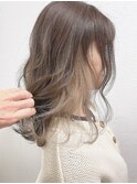 ミルキーベージュ×インナーブリーチ