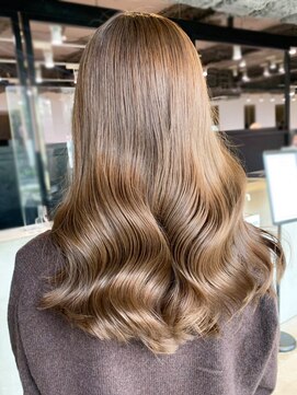 アイティー バイ アルバム 中野店(IT by ALBUM) ベージュロング_ホワイトグレージュネビージュ_ba381981