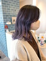 フェーディン(fa/din)&nbsp;バレイヤージュラベンダーグレージュ