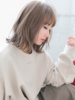 ドクターズ サロン ラブ(Dr's Salon LAB)&nbsp;くせ毛風エアリー外はねくびれ小顔ミディg古河20代30代40代