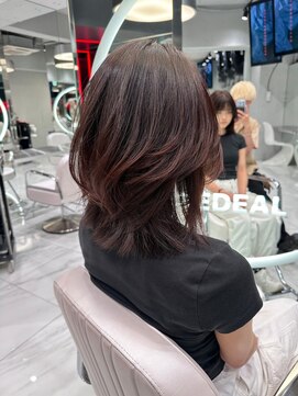 レディアル 渋谷(REDEAL) ワンホンヘア/韓国ヘア/前髪[レイヤーカット/渋谷]