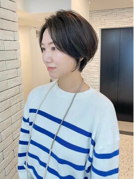 メモリーズ 表参道(Memories) 絶壁解消/ひし形/くびれ/大人ショートボブ/60代50代40