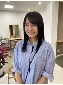 暖色系でトーンダウン/地毛風カラー/夏目寧々