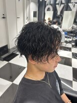 オーシャントーキョー(OCEAN TOKYO) メンズパーマツイスパ波巻きスパイラルマッシュセンターパート