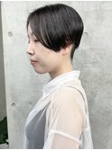＊/刈り上げ女子大人ショートクールショート前髪なし30代40代1