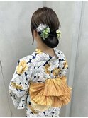 兵児帯浴衣着付けヘアセット【chisato指名】