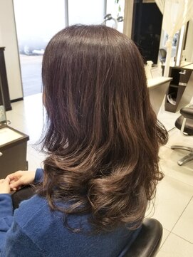 ミック ヘアアンドメイクアップ 高田店(miq Hair&Make up) デジタルパーマ/ウェーブ/ゆるふわ/ロング/ナチュラルパーマ