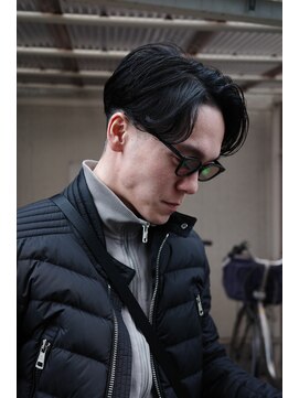 サップ 吹田店(Sup) センターパート/ニュアンスパーマ/大人パーマ/メンズパーマ