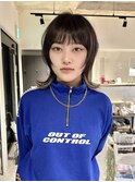 大人ショート黒髪マッシュショートハンサムショート前髪長め