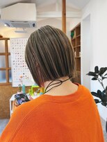 ディッセンバー 伊勢崎(December)&nbsp;切りっぱなしボブ/ミニボブ/丸くないボブ/ヘーゼルベージュ